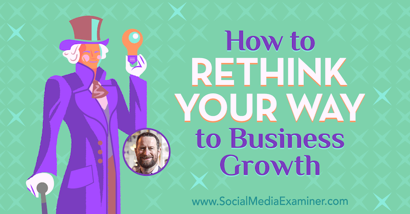 Kako znova razmisliti o svoji poti do poslovne rasti z vpogledi Duncana Wardla v Podcast za trženje socialnih medijev.