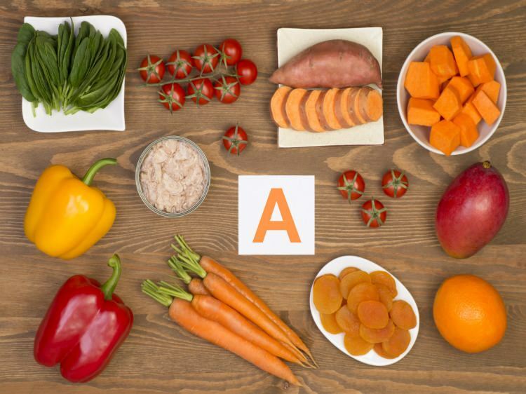 Živila, ki vsebujejo vitamin A