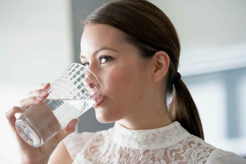 poraba vode omogoča, da se virusi v telesu v kratkem času odstranijo iz telesa