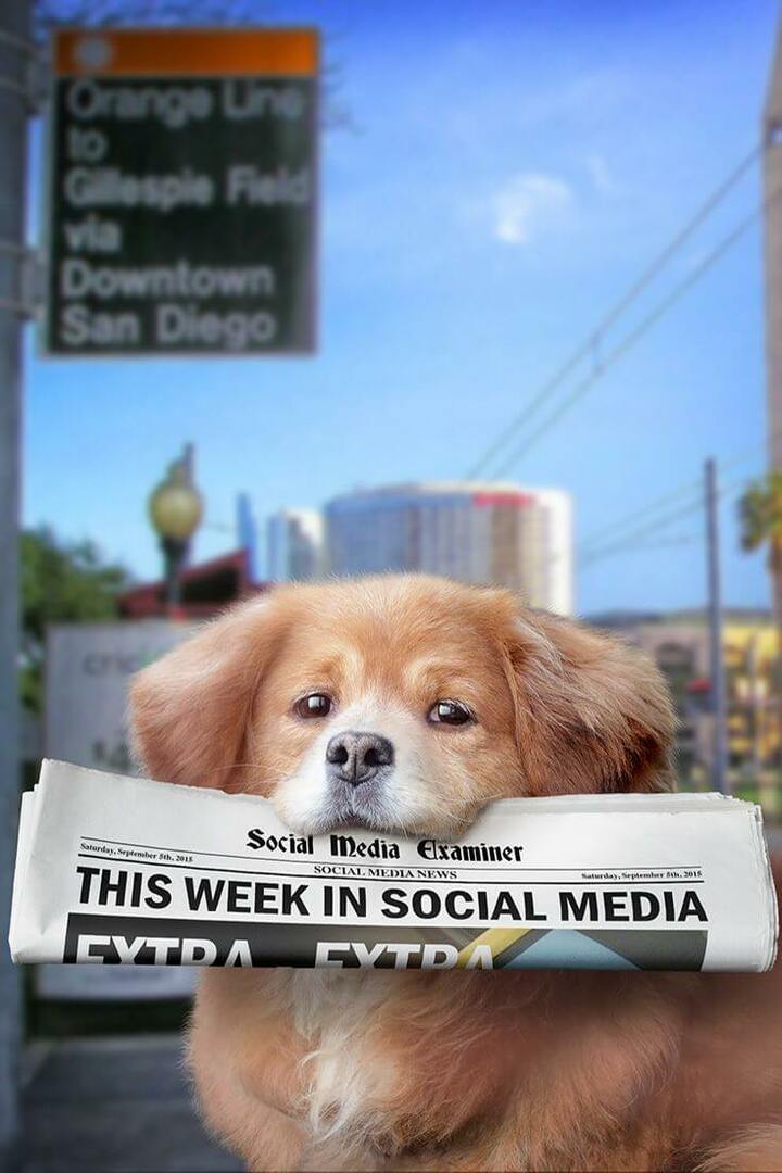 Periscope oddaja nativno v Twitterju: Ta teden v družabnih medijih: Social Media Examiner