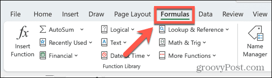 meni formule excel