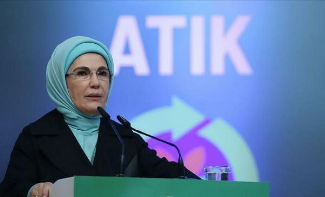Emine Erdoğan je čestitala članicam ženske podjetniške zadruge Hatay Green Nature