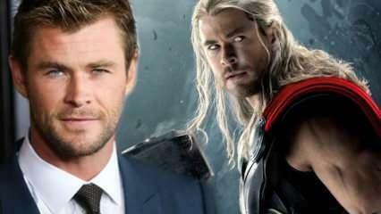 Poglejte, kaj Chris Hemsworth počne, da postane Thor!