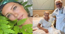 60-letna lepotica z jamicami Bahar Öztan se je oglasila iz svoje bolniške sobe! 