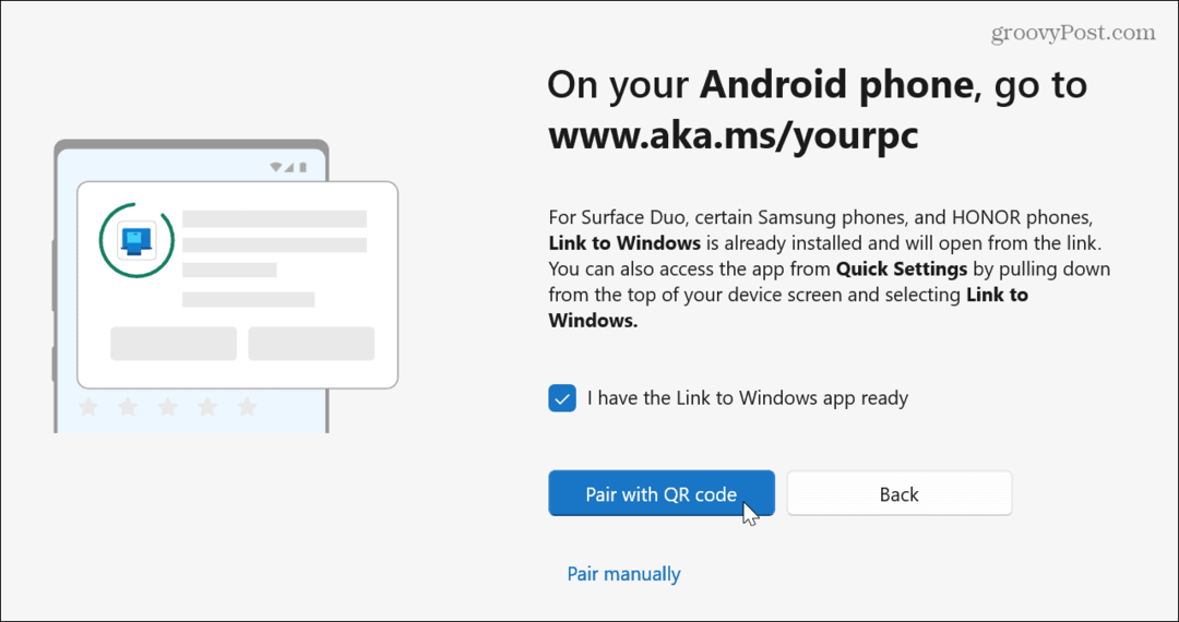 Kako prenesti fotografije iz Androida v Windows 11 s telefonsko povezavo