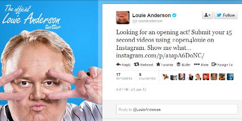 vabilo louie anderson