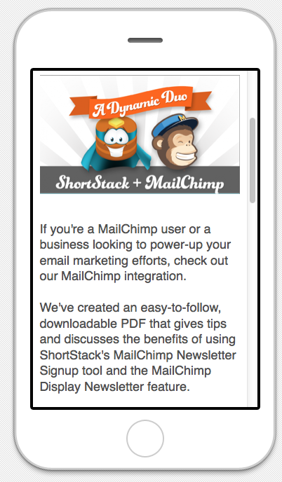 MailChimp mobilno trženje