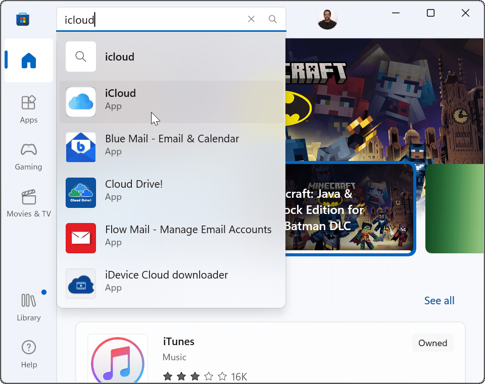 Povežite Apple iCloud z aplikacijo Windows 11 Photos