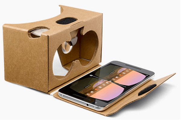Pridobite poceni očala in aplikacije za raziskovanje navidezne resničnosti v mobilnem telefonu.