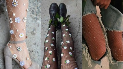 Moda z nogavicami iz perle