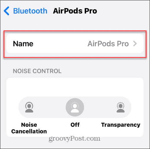 Spremenite ime svojih slušalk AirPods