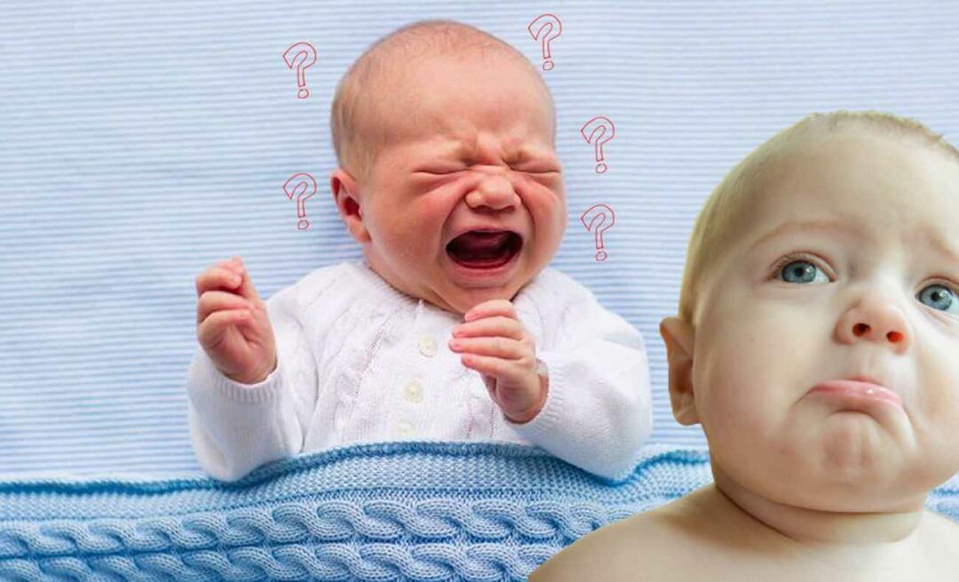 Zakaj dojenčki jokajo? Kaj povedo dojenčki z jokom? 5 stilov jokanja dojenčkov