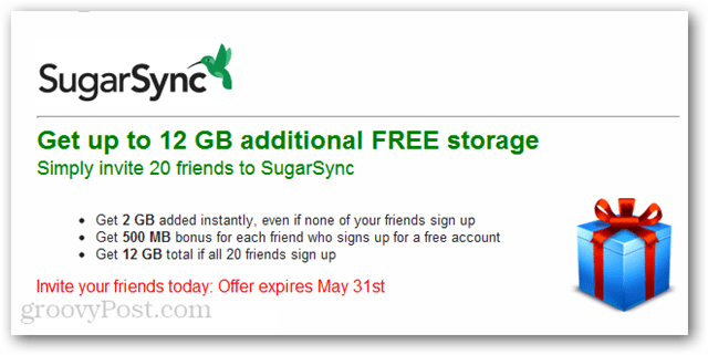 SugarSync: Do 31. maja pridobite do 12 GB brezplačnega prostora