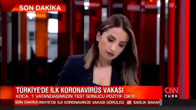 Novinar CNN Türka Duygu Kaya je ujel koronavirus!