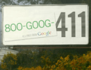 Google 411 se ustavi