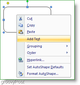 Microsoft Word 2007 Dodaj besedilo