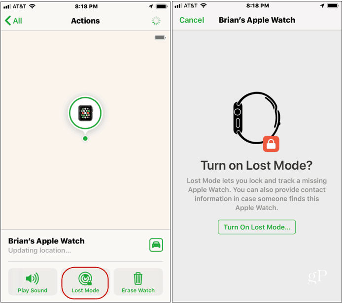 Poiščite Apple Watch_Lost_Mode