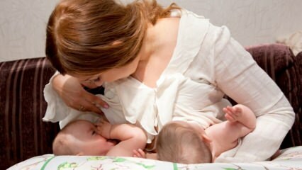 Kako naj se dojijo dojenčki? Dojenje za dojenčke dvojčke