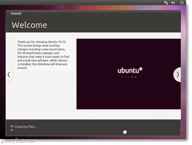 ubuntu se samodejno namesti