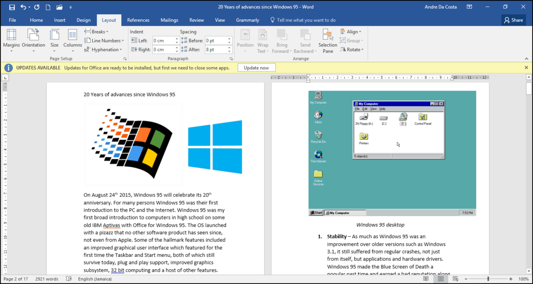 Kako ustvariti knjižice s programom Microsoft Word 2016