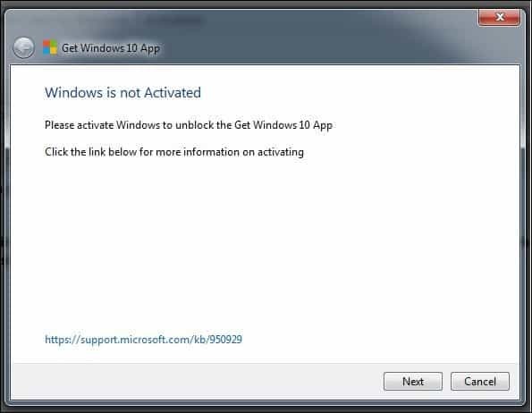 Aktivacija sistema Windows 7