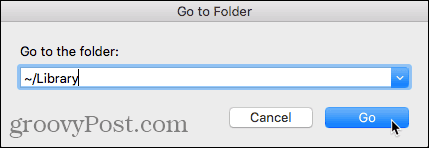 Pojdite na pogovorno okno Mapa v programu Finder na Macu