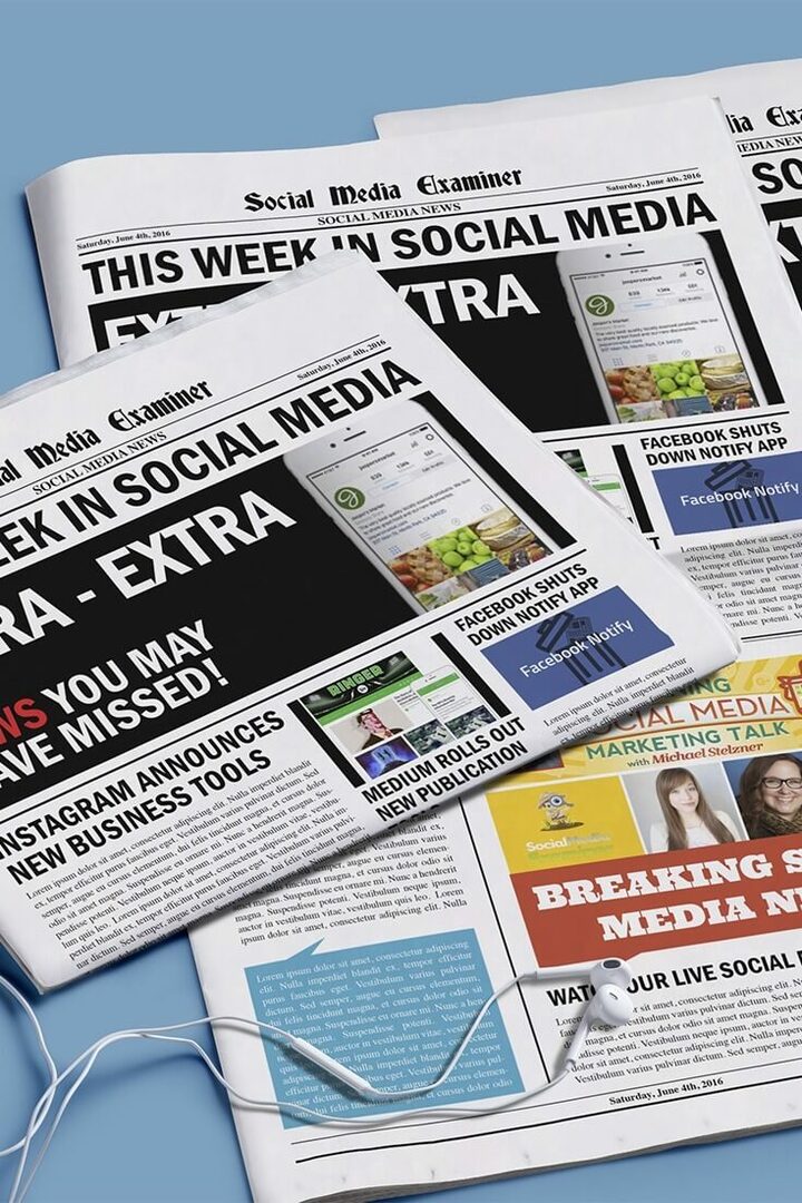 Instagram lansira poslovne profile: Ta teden v družabnih medijih: Social Media Examiner