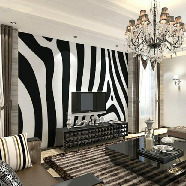 Zebra moda v dekoraciji doma