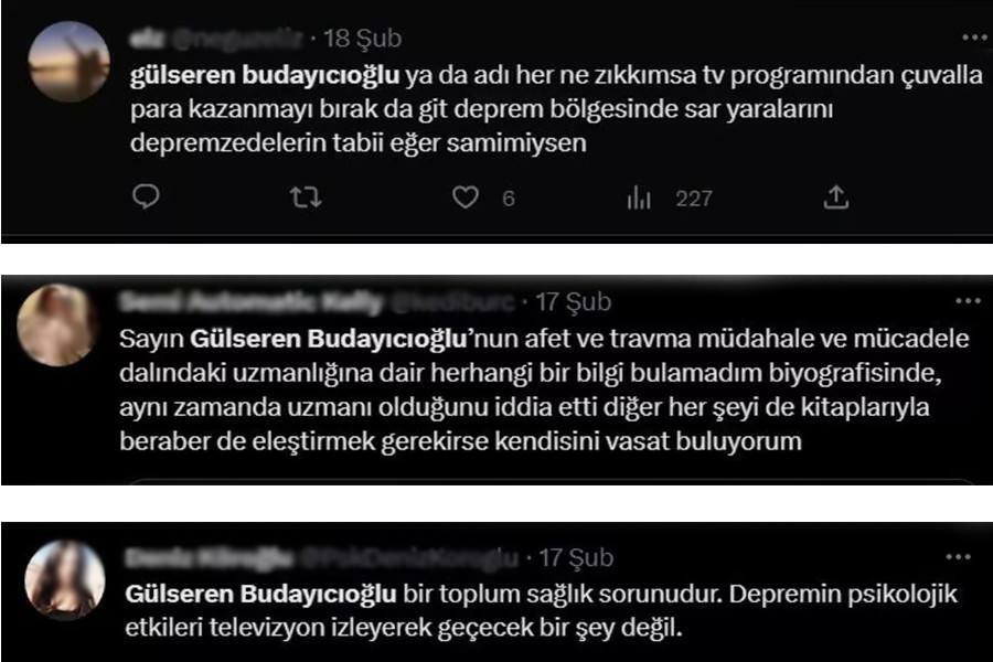 Gülseren Budaıcıoğlu se je odzvala