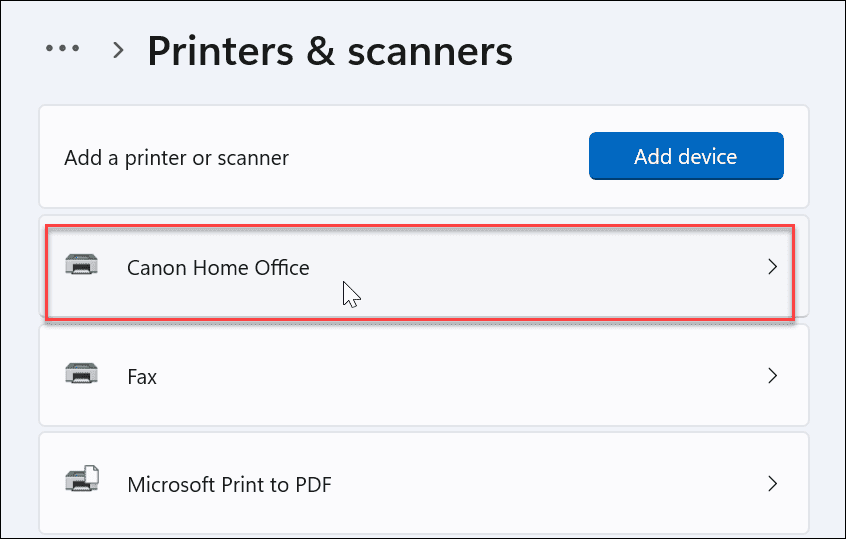 Poiščite model tiskalnika in serijsko številko 