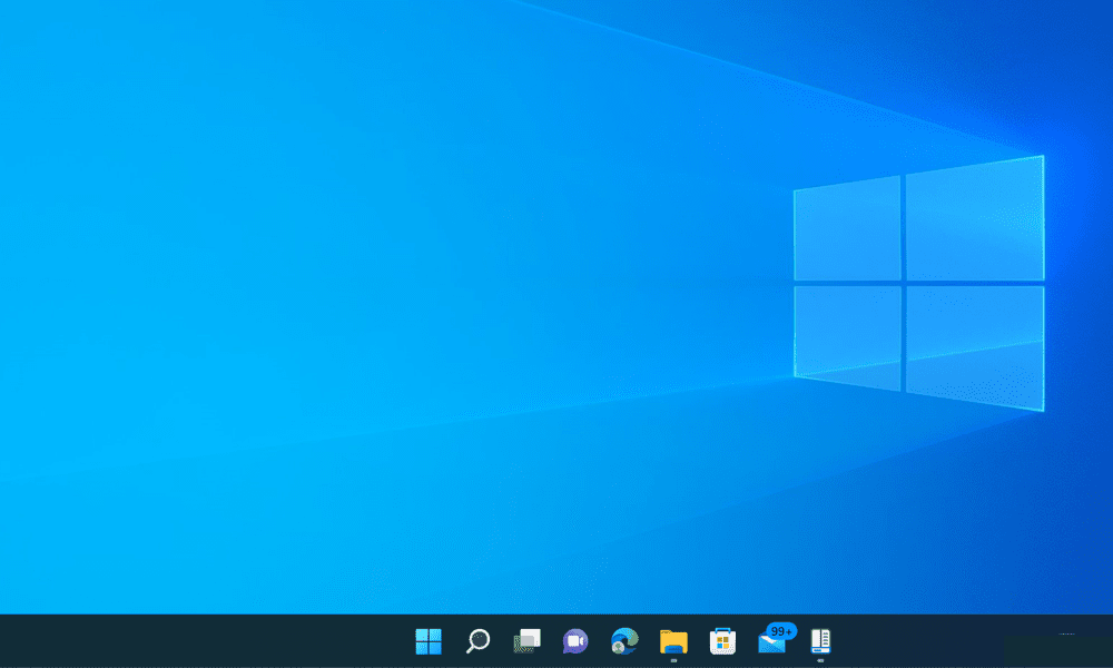 Predstavljena opravilna vrstica Windows 11