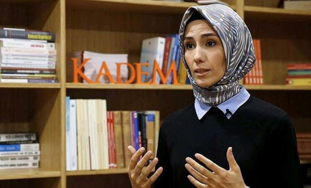 KADEM-ov 'Center za podporo ženskam' se je odprl pod vodstvom Sümeyye Erdoğan