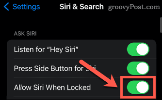 iphone uporablja Siri, ko je zaklenjen