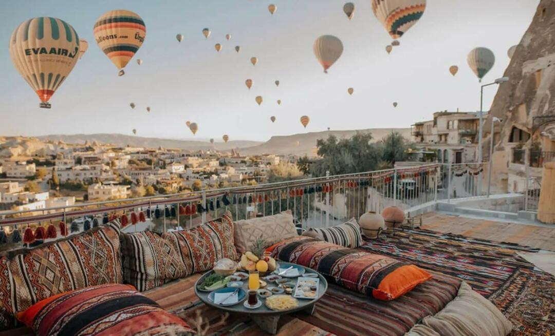 Kapadokijski hoteli pričakujejo svoje goste s privilegijem islamskega dopusta!