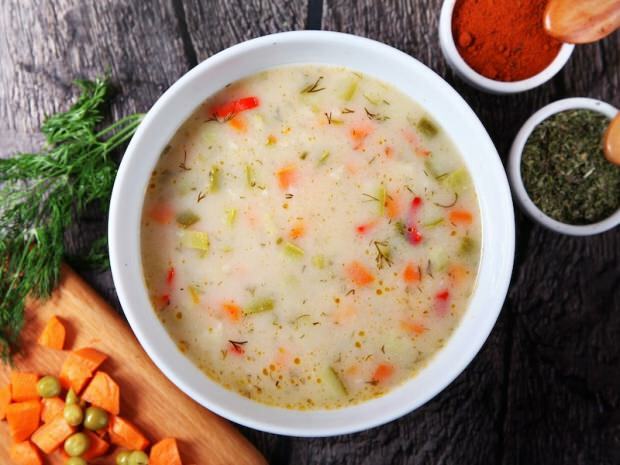 kako narediti zelenjavno juho