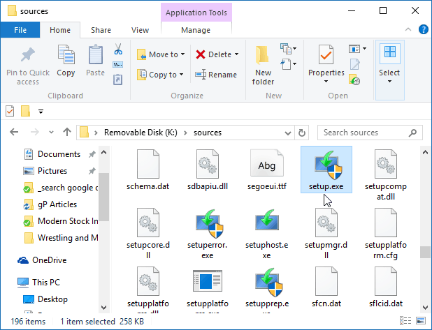 Namestitev sistema Windows 10