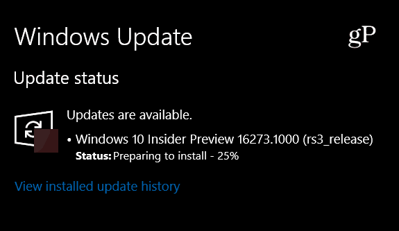 Zdaj na voljo sistem Windows 10 Insider Preview Build 16273 za PC