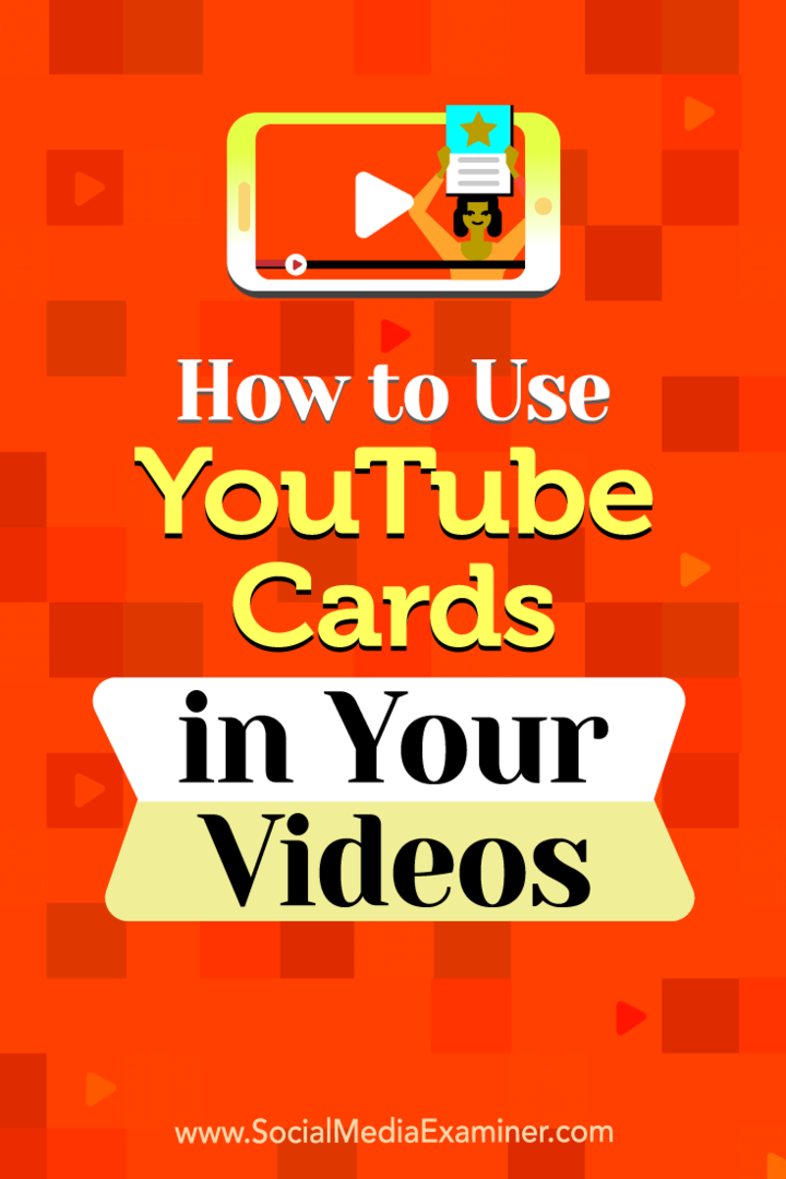 Kako uporabiti kartice YouTube v svojih videoposnetkih: Izpraševalec socialnih medijev