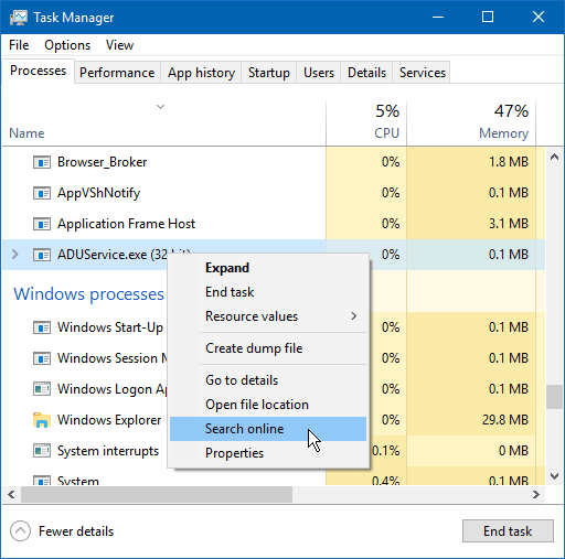 Kaj je postopek NisSrv.exe v operacijskem sistemu Windows in zakaj se izvaja?