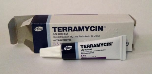 Kaj je krema Terramycin (Teramycin)? Kako uporabljati Terramycin? Kaj počne Terramicin?