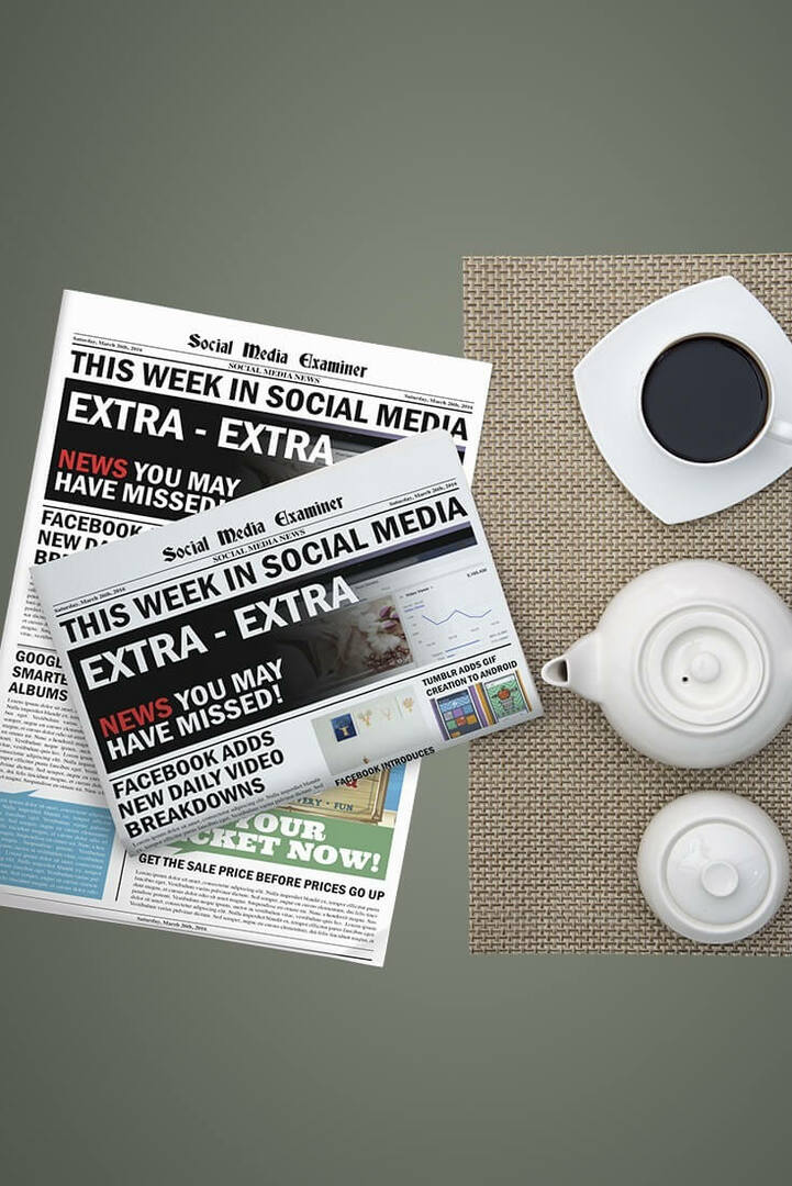 Facebook izboljšuje video metriko: ta teden v družabnih medijih: Social Media Examiner