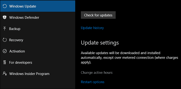 Kako zakasniti, odložiti ali blokirati posodobitev Windows 10 Fall Creators Update