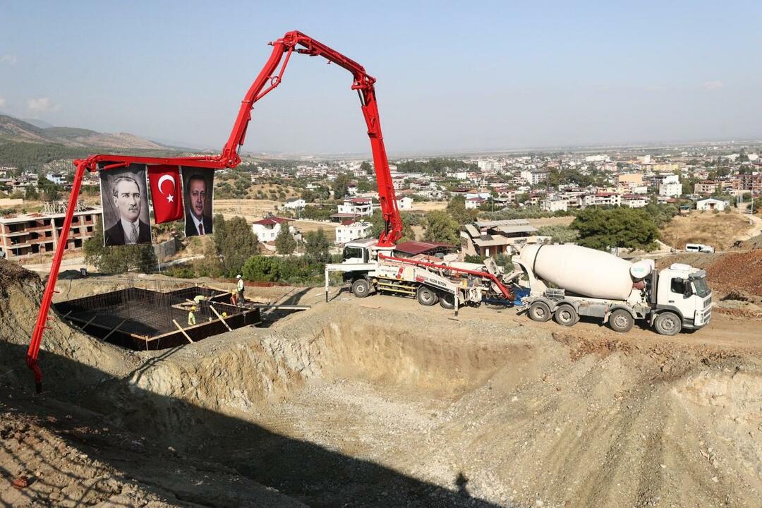  Domovi za otroke, katerih temelji so bili položeni v Hatayu in Adıyamanu