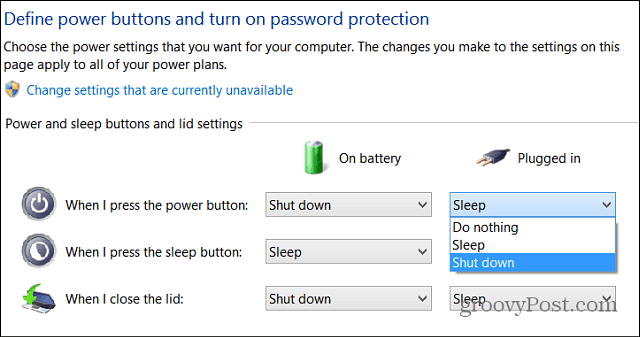 Zaustavitev, ponovni zagon sistema Windows 8, ponovni zagon, spanje in mirovanje