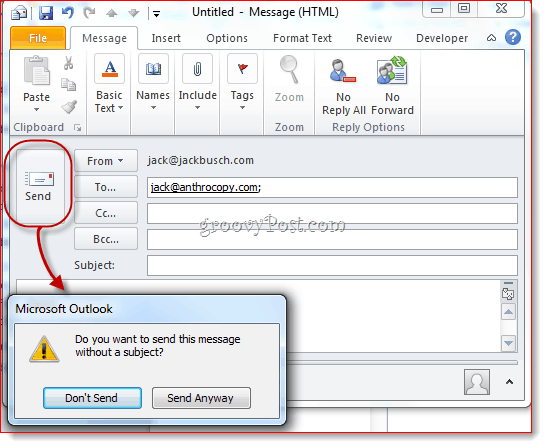 Detektor pozabljenih prilog za Microsoft Outlook