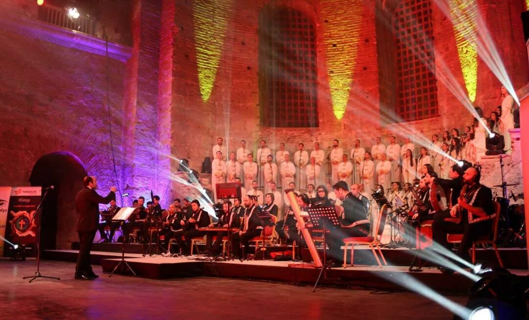 Prvi koncert po katastrofi stoletja je zbor Antakya Civilizations Choir!