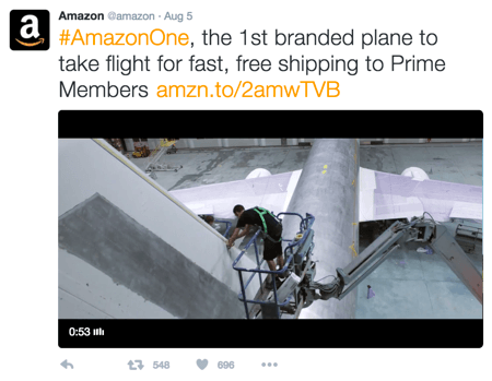 povezava z blagovno znamko Amazon