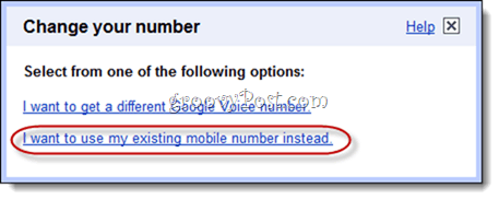 Telefonska številka vrat za Google Voice
