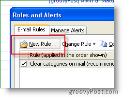 Ustvarite nova pravila in opozorila za Outlook