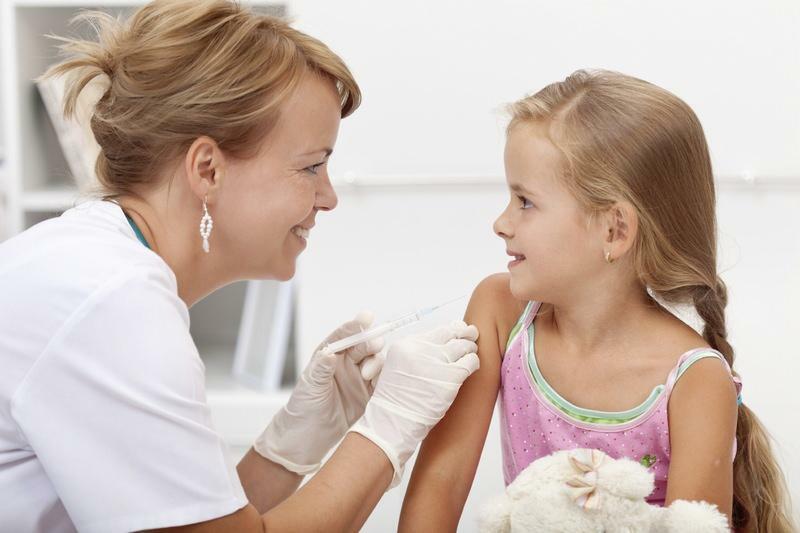 cepljenje pri otrocih